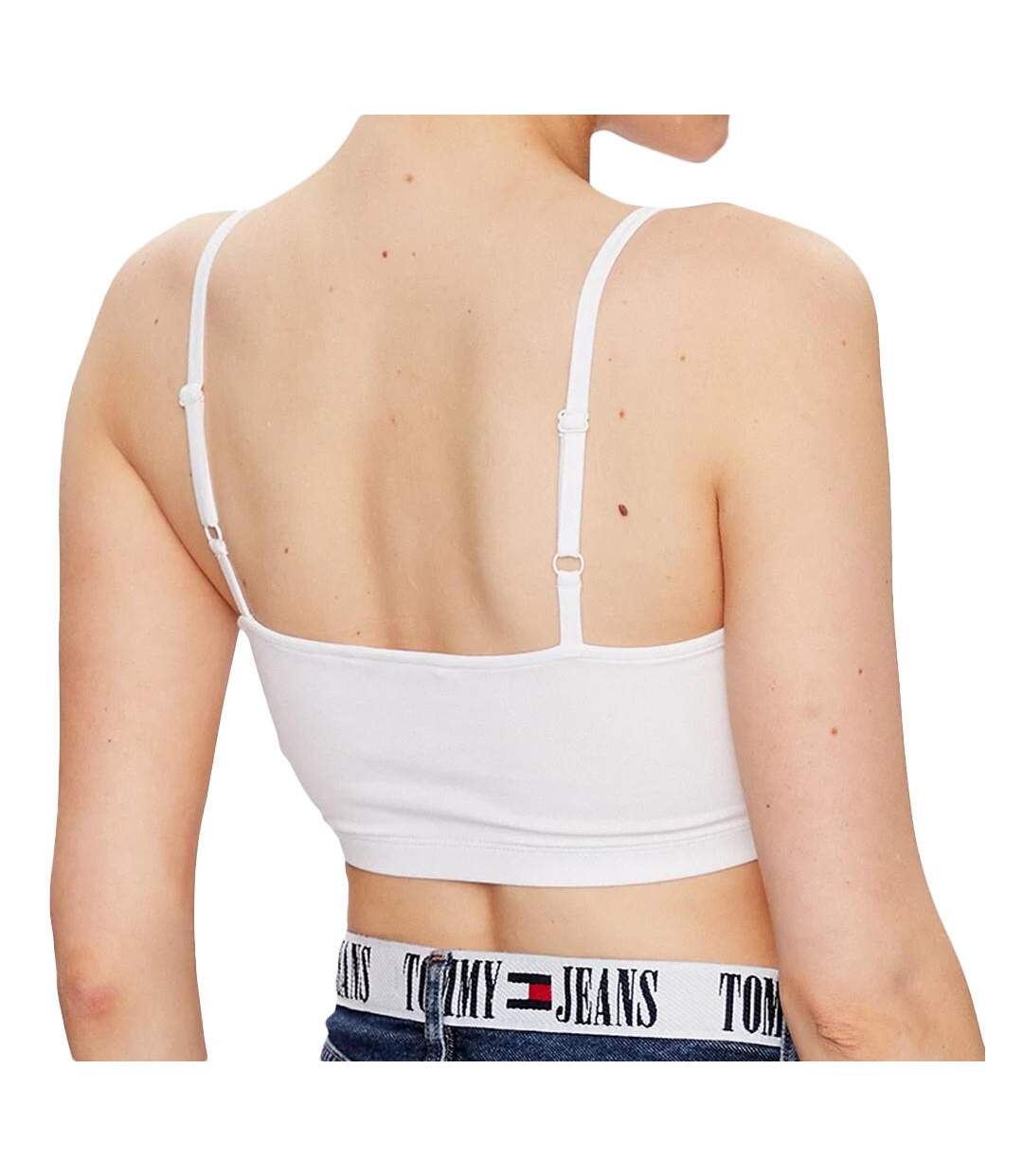 Top Court Blanc Femme Tommy Jeans Archive - L