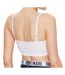 Top Court Blanc Femme Tommy Jeans Archive - L