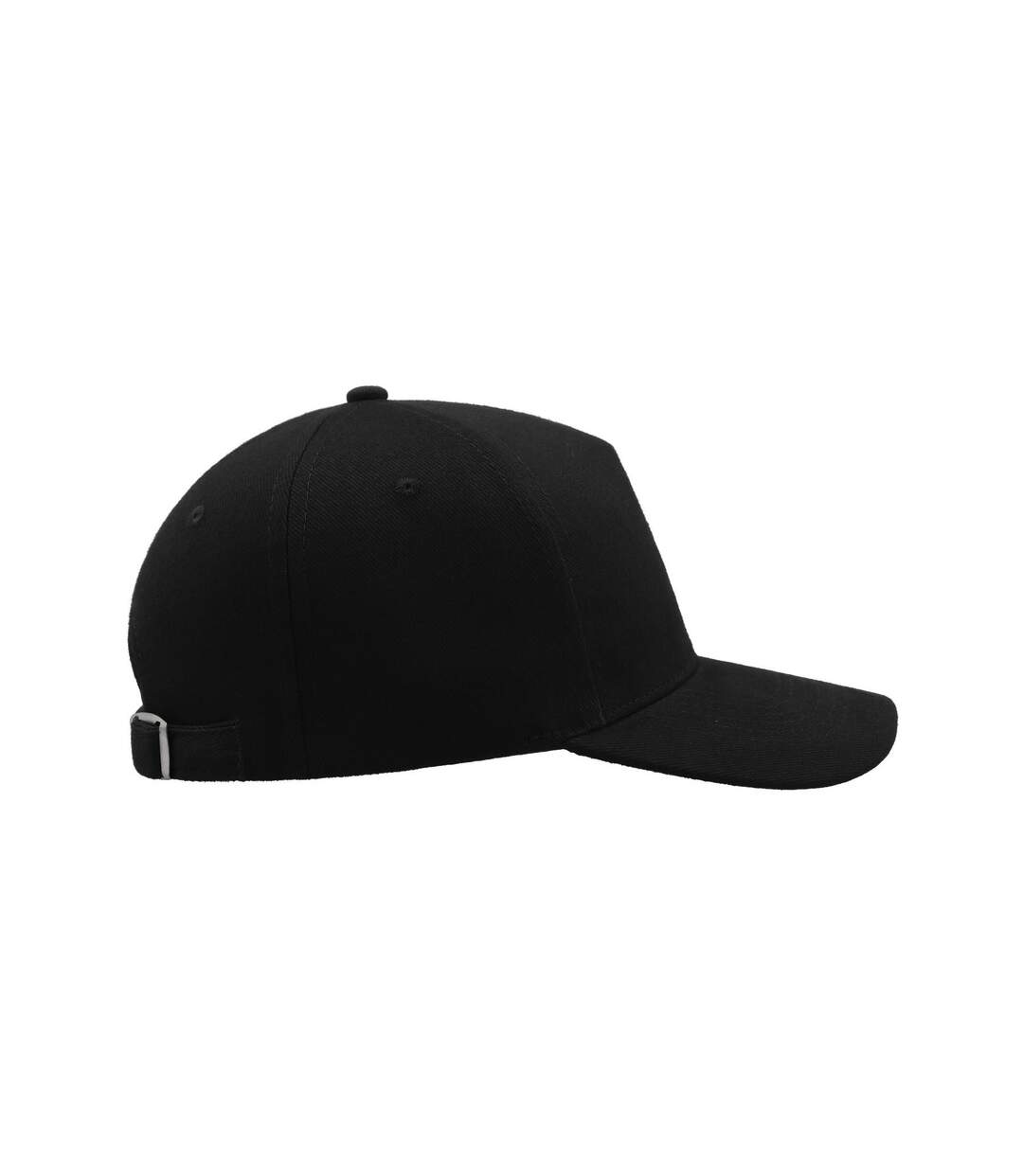 Atlantis Liberty Five Buckle Heavy Brush Cotton 5 Panel Cap (Black) - UTAB191-4