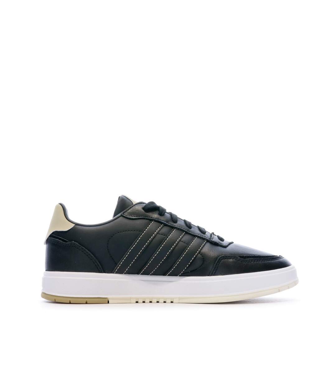 Baskets Noir/Doré Homme Adidas Courtmaster-2