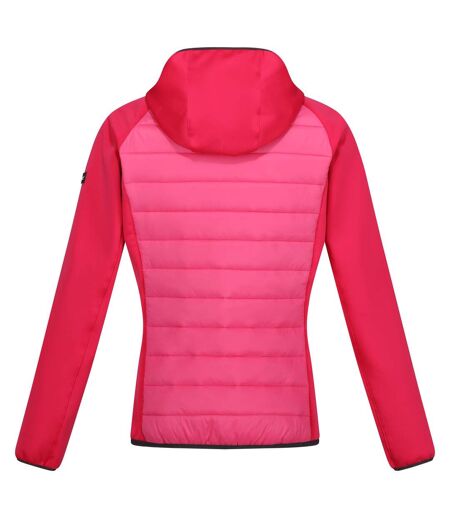 Veste hybride andreson femme flamant rose / rose fluo Regatta