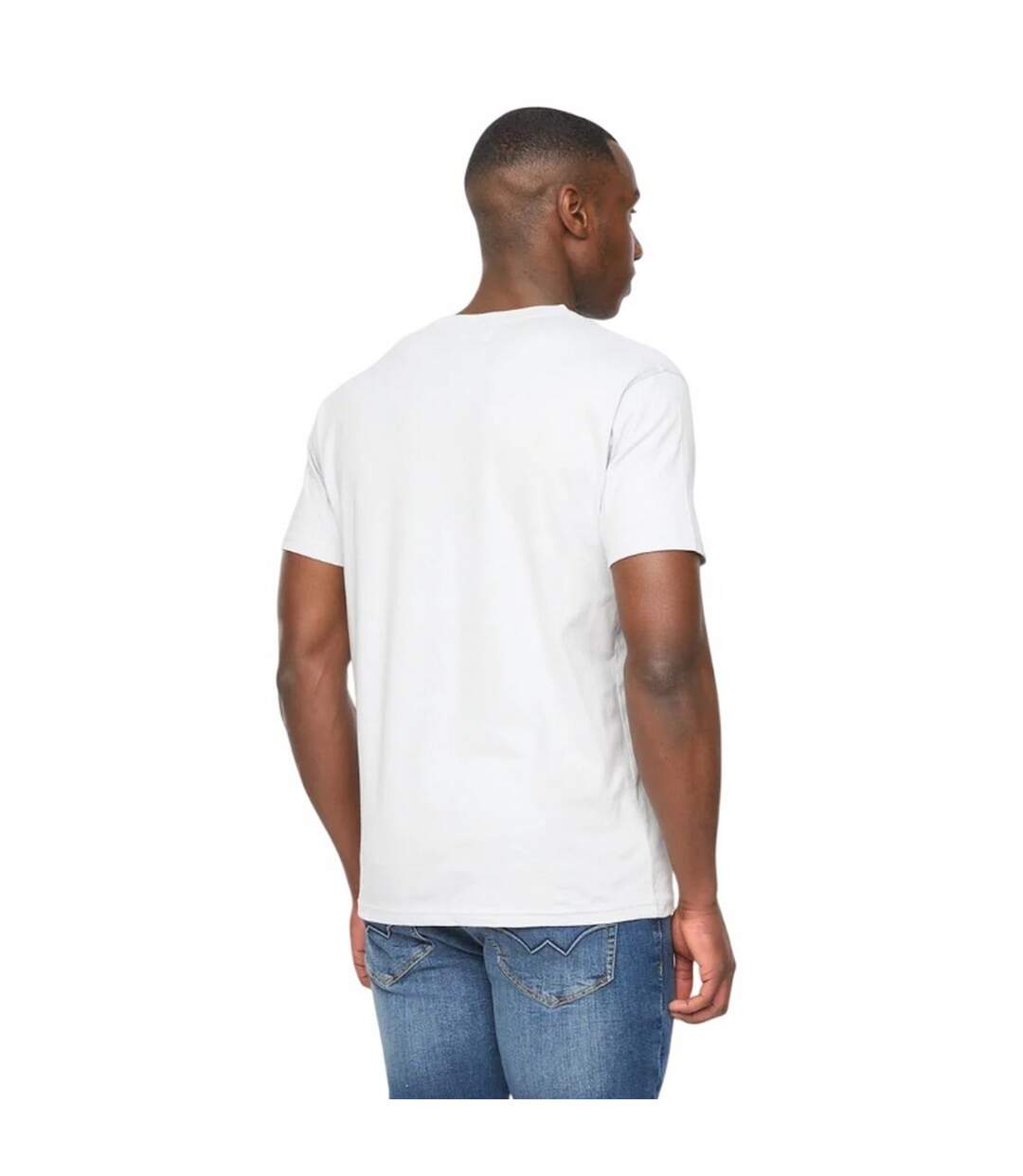 Mens Hexocamo T-shirt Light Blue Duck And Cover-3