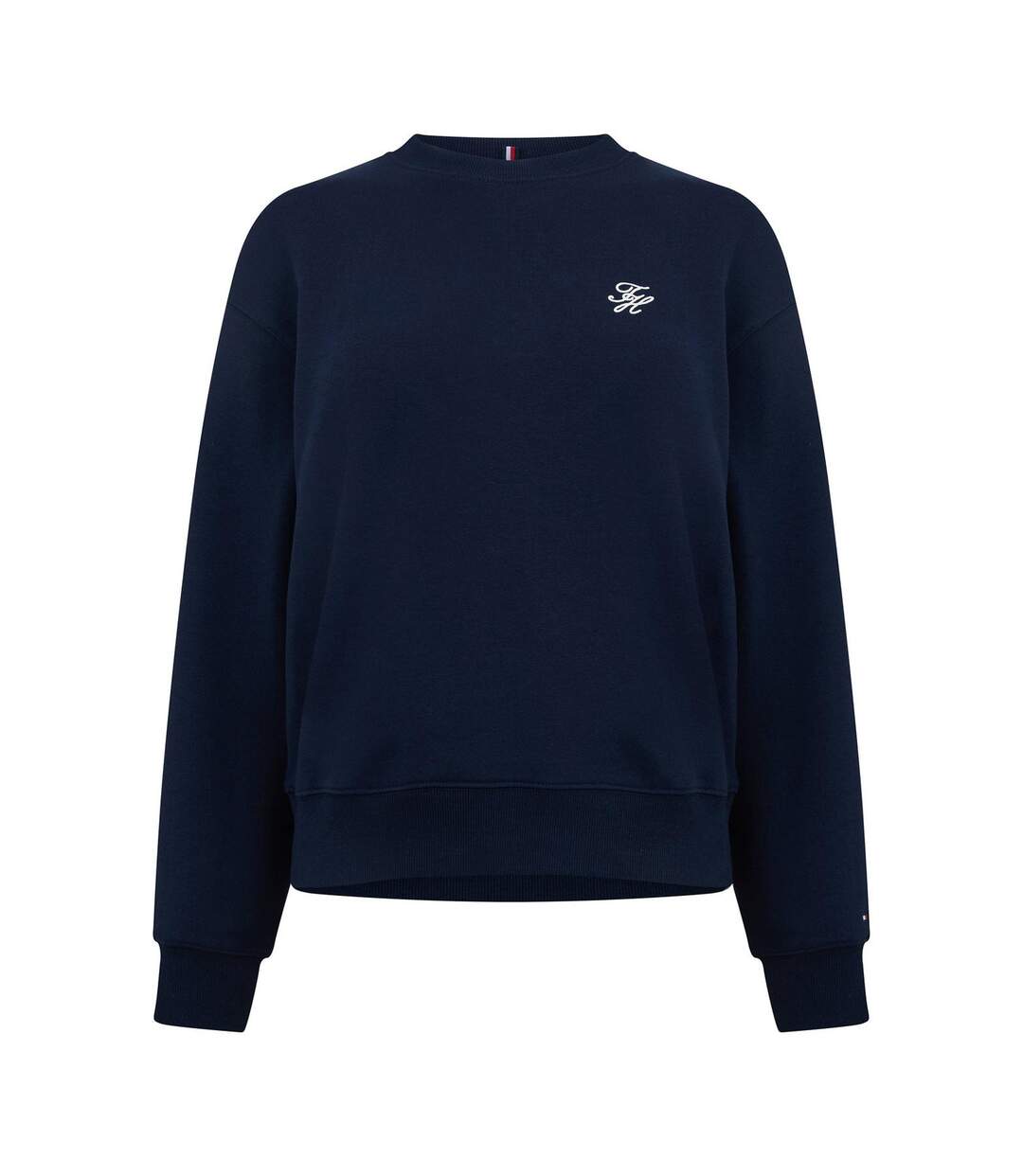 Sweat Motif/style Texte Femme Bleu Marine Tommy Hilfiger-1