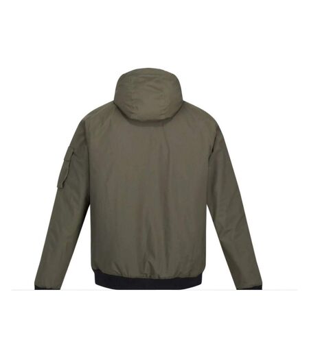 Mens Faizan Hooded Waterproof Jacket Cathay Spice Regatta