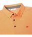 Mens Patch Regular Polo Shirt Orange Calvin Klein-4