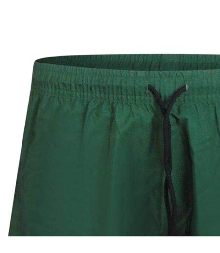 Short De Bain Motif/style À Rayures Homme Vert Philipp Plein