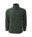 Jerzees Colours Veste Polaire À Fermeture Zippée Homme Vert Bouteille Russell-1