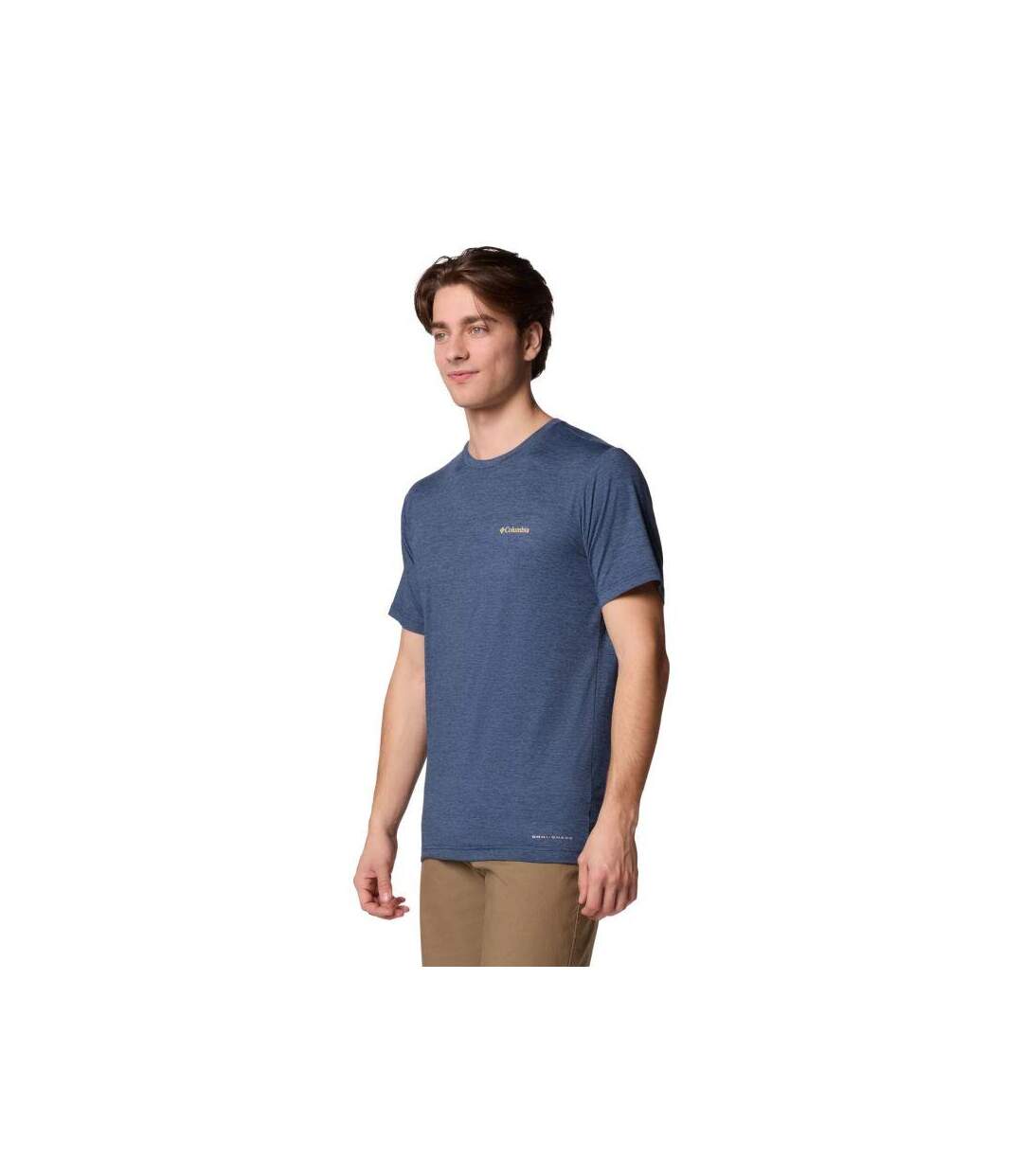 T-shirt Motif/style Imprimé Au Dos Kwick Hike Homme Bleu Columbia-2