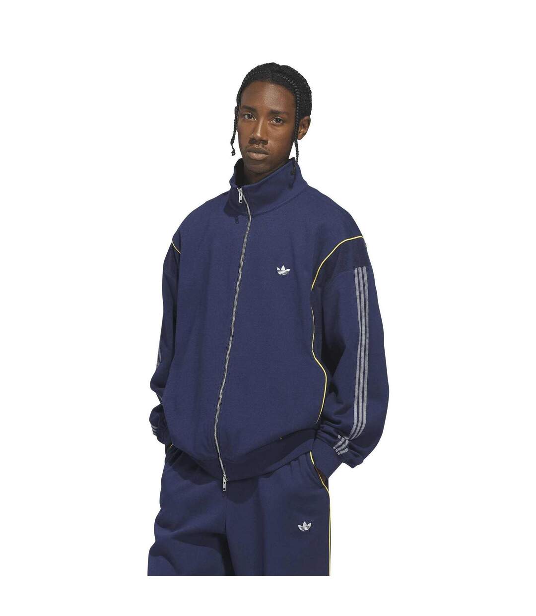 Haut De Survêtement Tennis Tt Homme Bleu Foncé Adidas-1