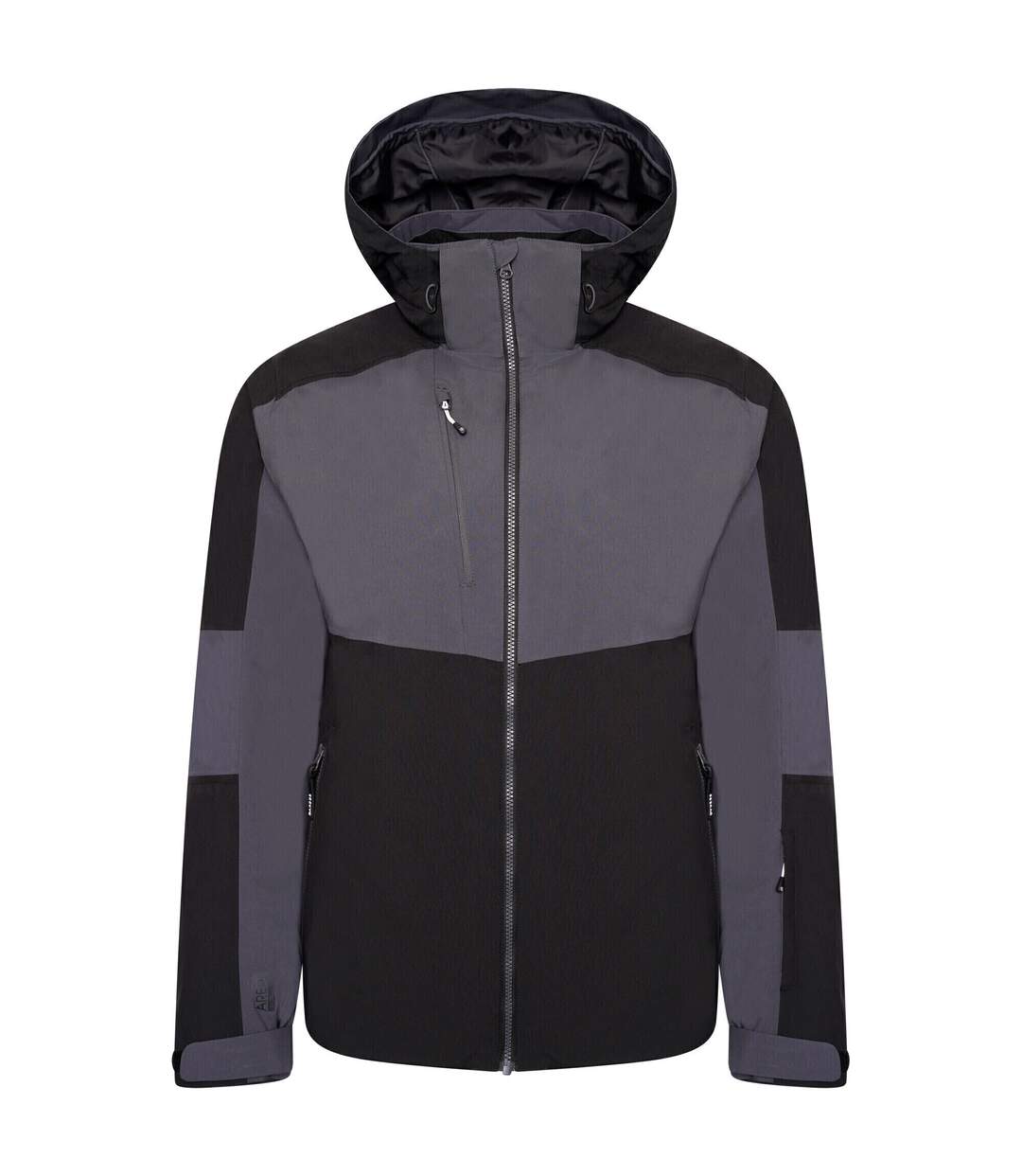 Dare 2B Mens Emulate Waterproof Jacket (Black/Ebony Grey)