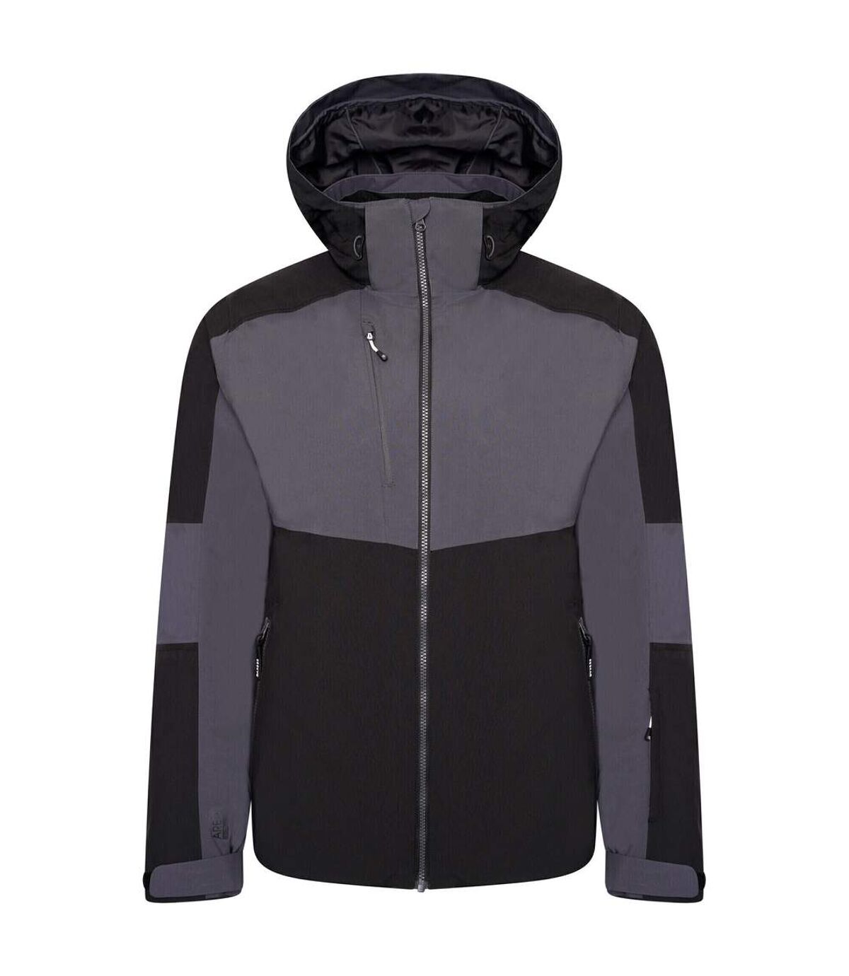 Dare 2B Mens Emulate Waterproof Jacket (Black/Ebony Grey)