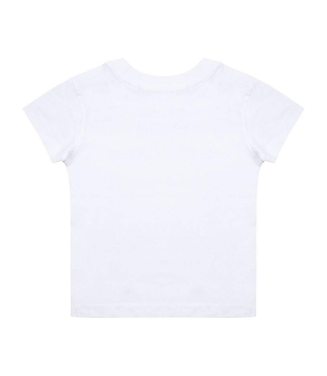 T-shirt bébé blanc Larkwood-2