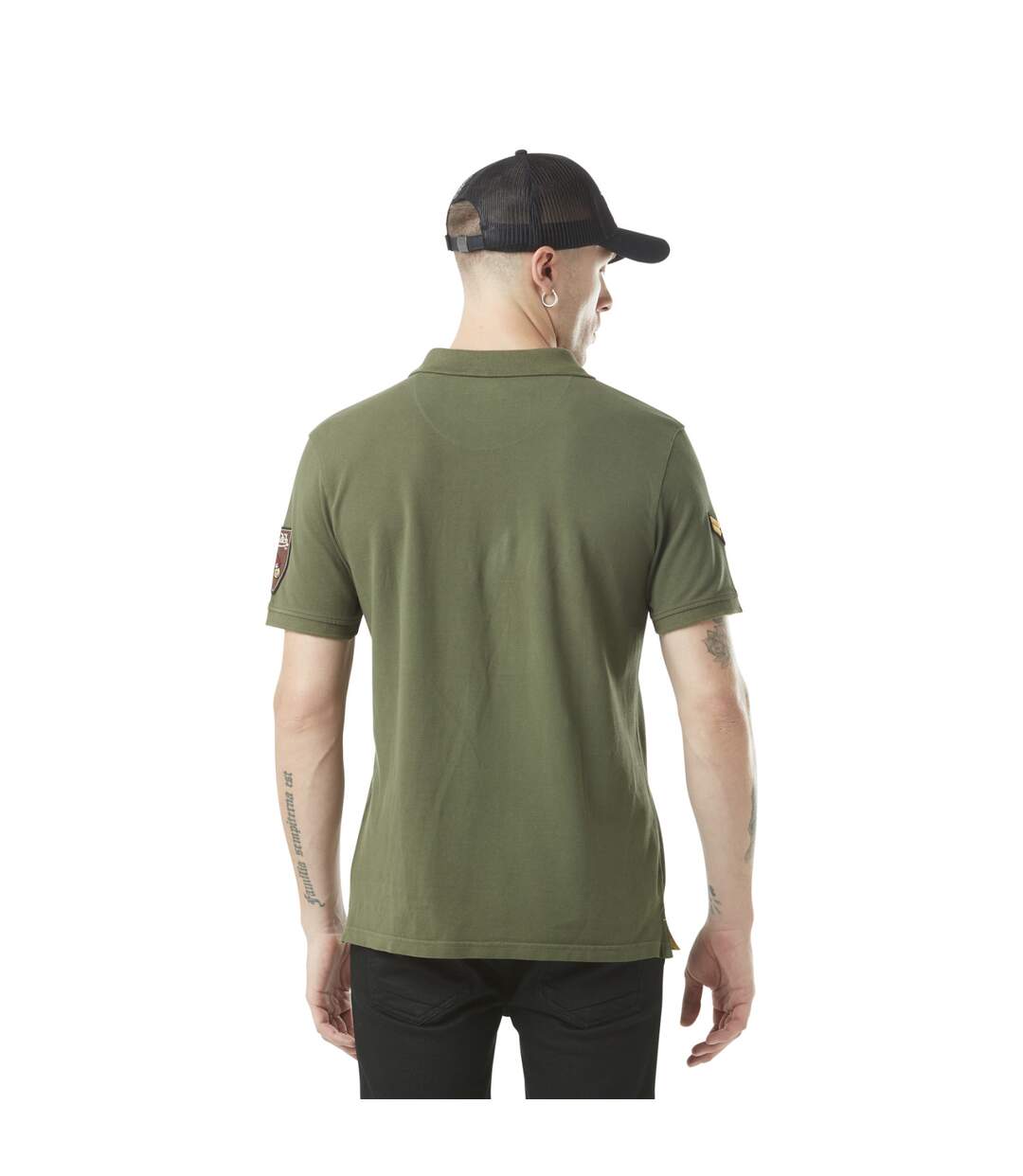 Polo homme pique militaire Mick en coton Vondutch