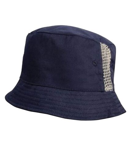 Result Headwear Unisex Cotton Drill Bucket Hat (Navy) - UTPC2300