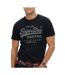 T-Shirt marine homme superdry classic-1