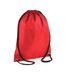 Budget Drawstring Bag One Size Red Bagbase-1