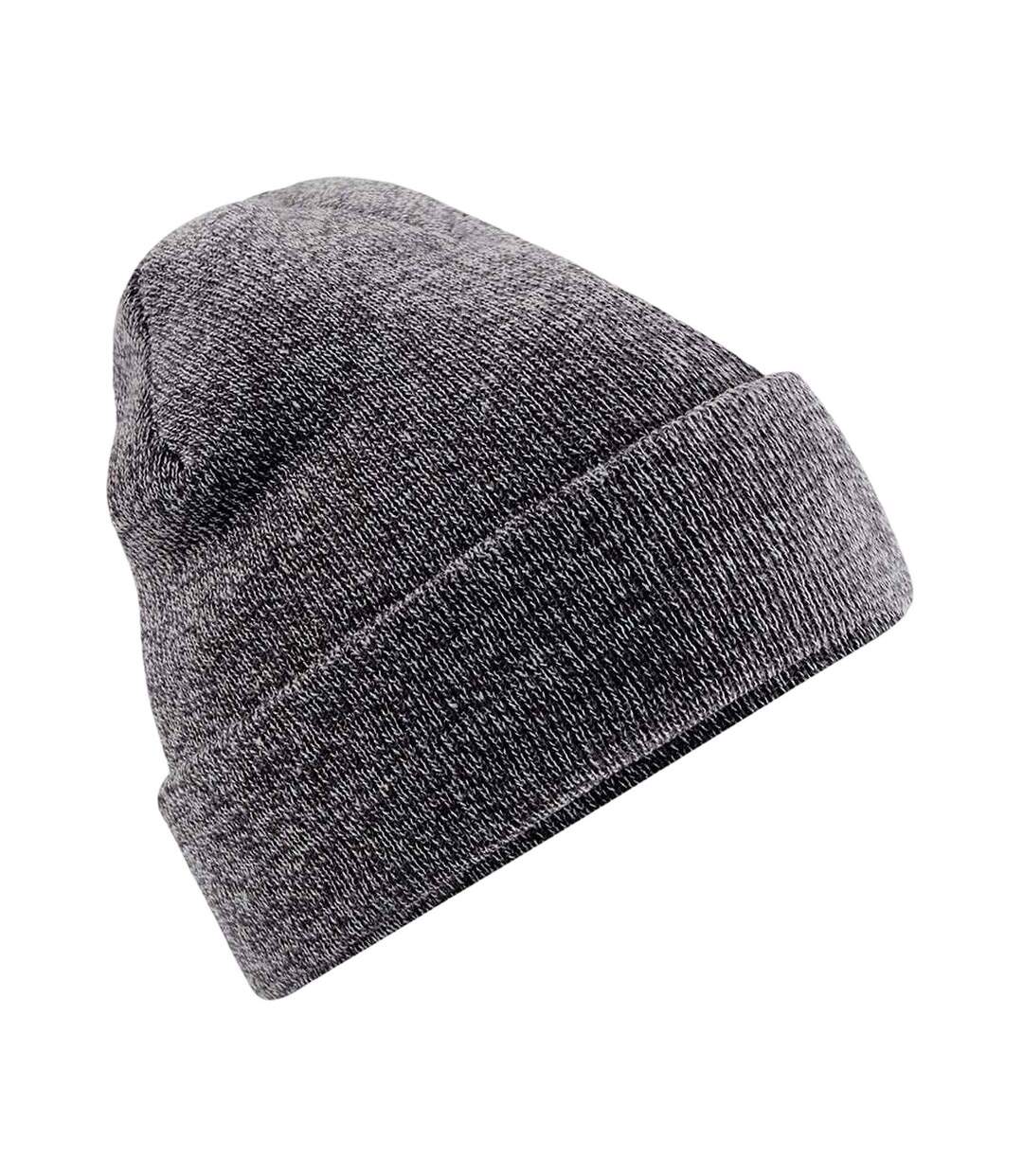 Unisex original cuffed beanie winter hat antique grey Beechfield-1
