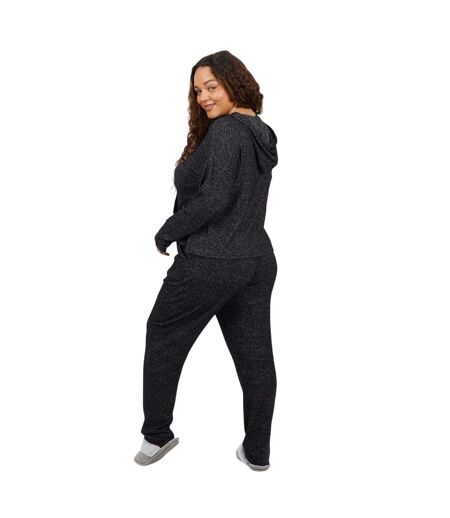 Womens/ladies Hoodie Charcoal Brave Soul