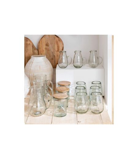 Carafe en Verre Herminia 1L Transparent