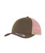 Casquette Trucker Motif/style Rétro Vert Kaki Foncé Kaki Flexfit-1