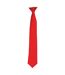 Premier Unisex Adult Satin Tie (Red) (One Size) - UTPC6346