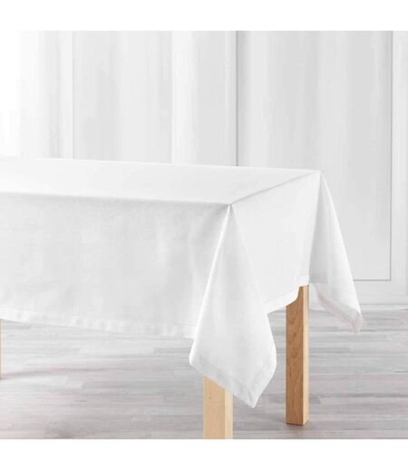 Nappe de Table Uni Charline 140x240cm Blanc