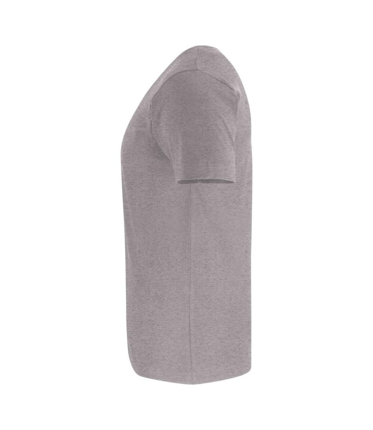 Clique Mens Premium Melange T-Shirt (Grey Melange)
