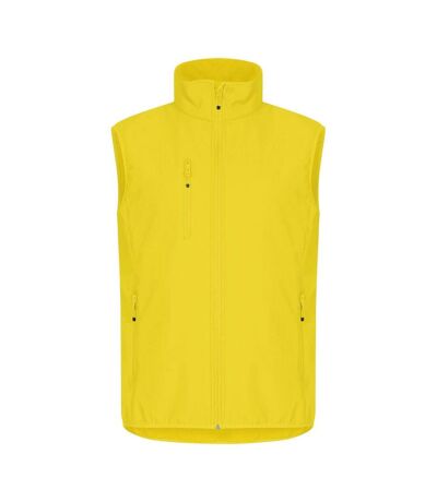 Veste Softshell Classic Homme Jaune Clique
