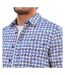 Chemise imprimé bleu homme freeman porter jeremiah daisies-2
