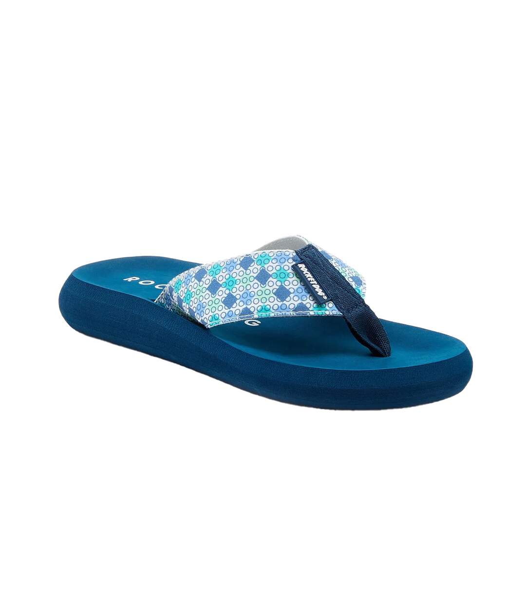 Womens/ladies spotlight knox flip flops multicoloured Rocket Dog-1