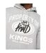 Sweat À Capuche Prop Homme Gris Chiné Kings Will Dream-4