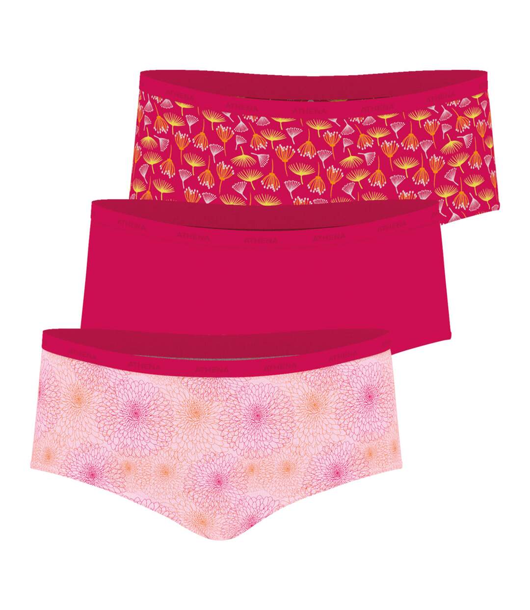 Lot de 3 boxers femme Ecopack Mode