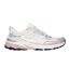 Womens/ladies Stamina Metallic Detail Leather Trainers White Pink Skechers-1