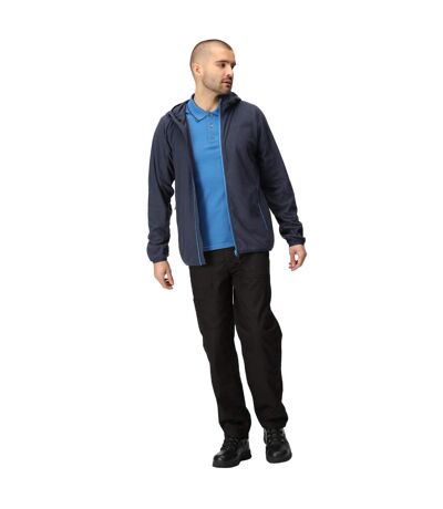 Mens Full Zip Fleece Jacket Navy French Blue Regatta Professional