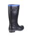 Cotswold Fairweather Junior Wellington Boot (Black/Blue) - UTFS5953