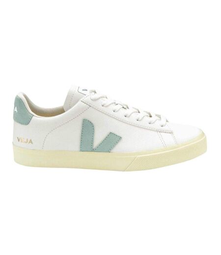 Baskets Motif/style V Femme Blanc Vert Matcha Veja