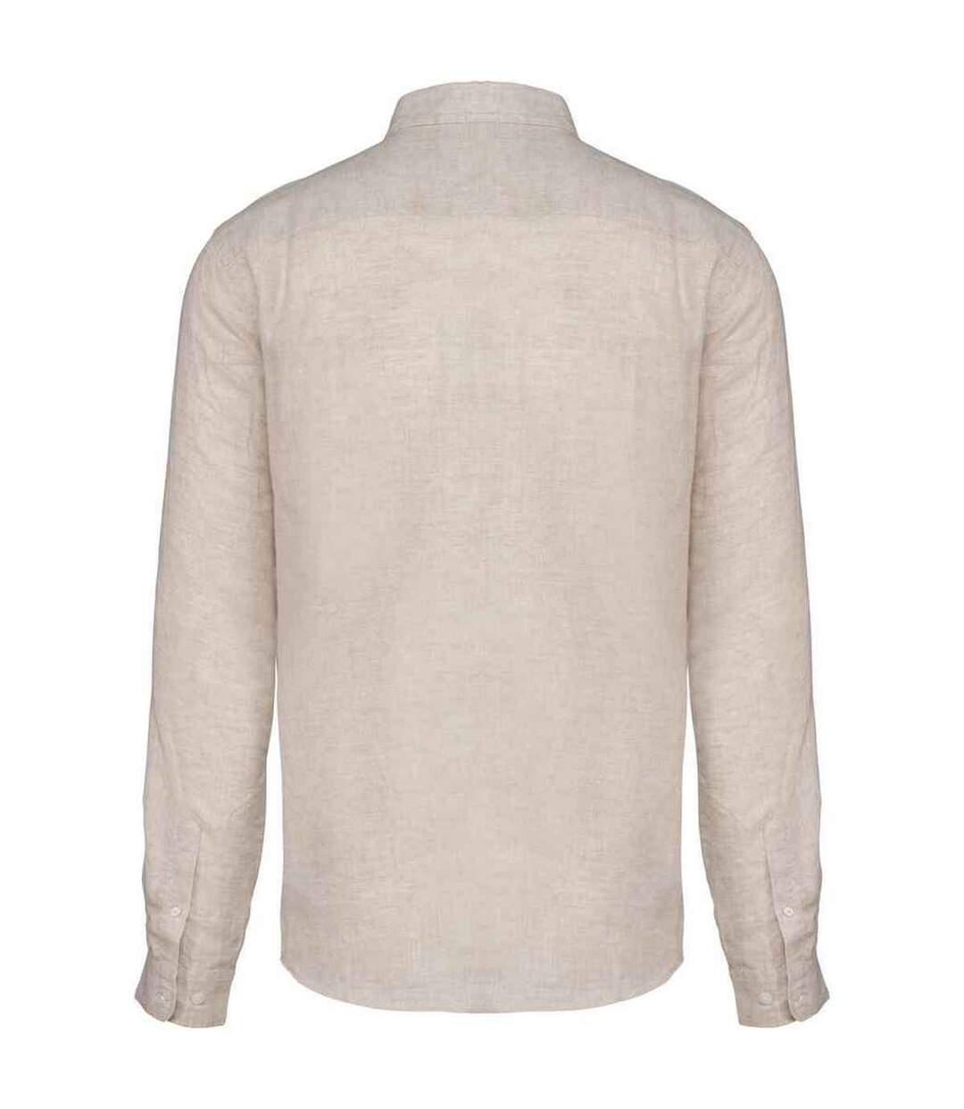 Mens linen long-sleeved shirt linen Spasso-2
