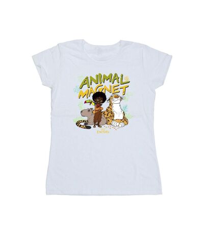 Disney - T-shirt ENCANTO ANIMAL MAGNET - Femme (Blanc) - UTBI19515