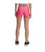 Womens/ladies Heatgear Compression Shorts Super Pink Under Armour-3