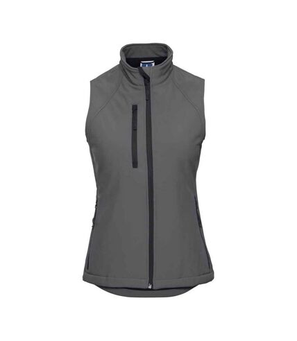 Russell Womens/Ladies Softshell Vest (Titanium) - UTRW9654