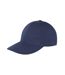 Result Headwear Memphis 6 Panel Brushed Cotton Low Profile Baseball Cap (Navy) - UTRW9751