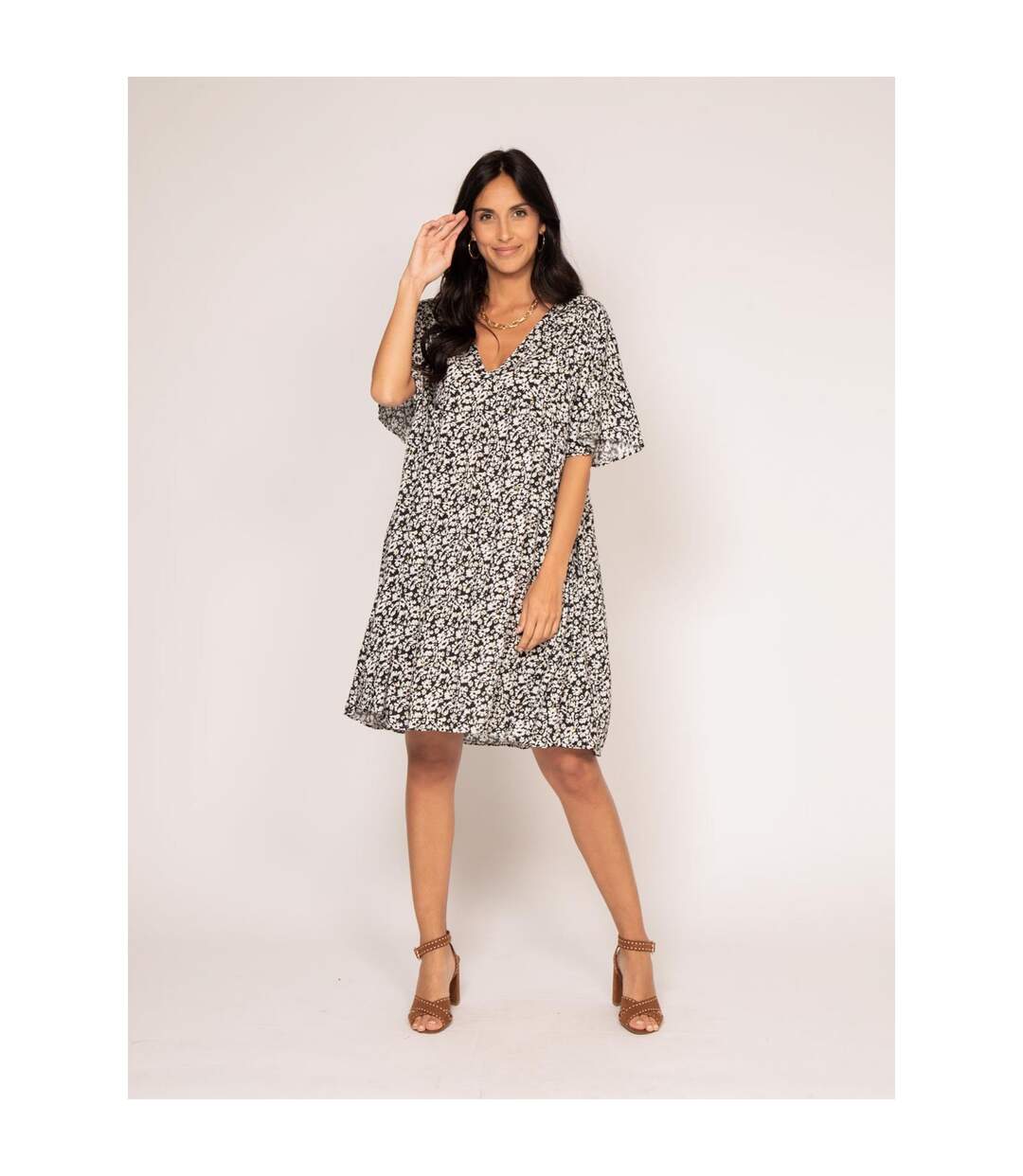 Robe courte motifs IMATCH - Dona X Lisa-4