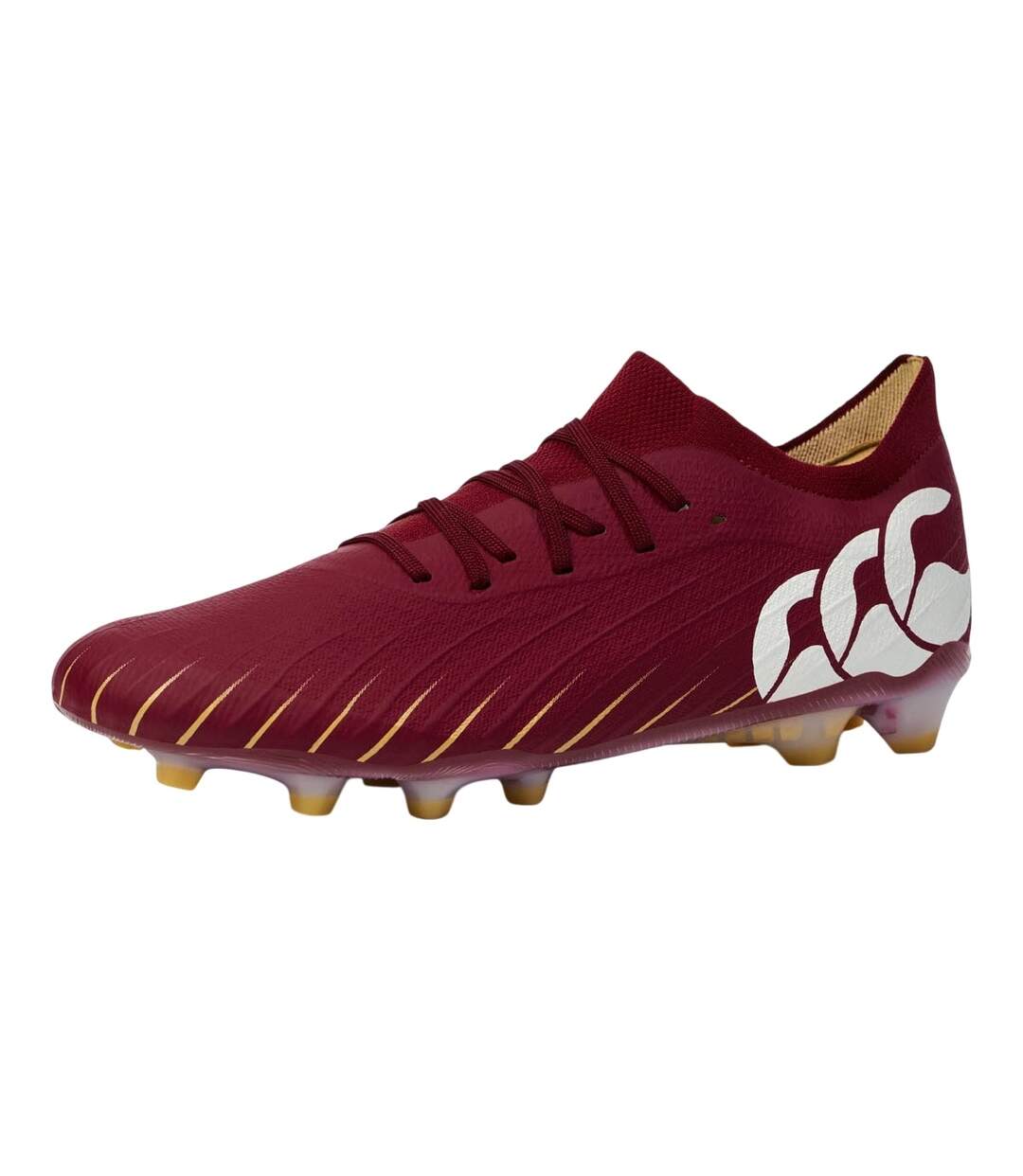 Unisex Adult Speed Falcon Elite Firm Ground Rugby Boots Red Dahlia Canterbury-4