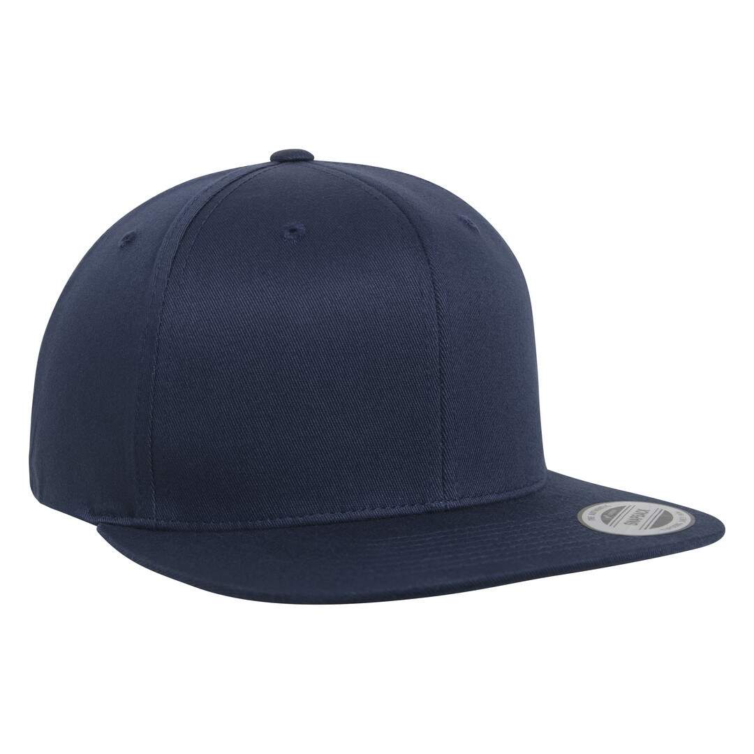 Casquette ajustable flexfit adulte bleu marine Yupoong-1