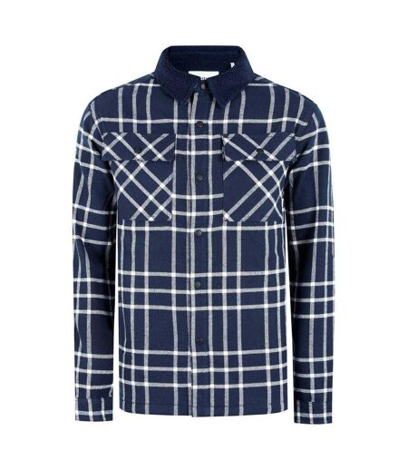 Surchemise Manches Longues Homme Bleu Marine Firetrap