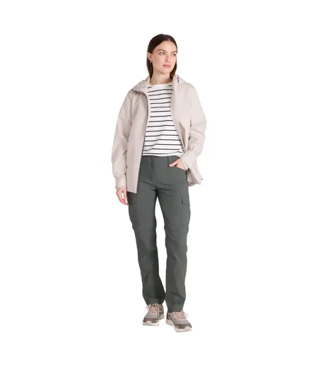 Pantalon Uni 2-en-1 Conniston Femme Vert Kaki Mountain Warehouse