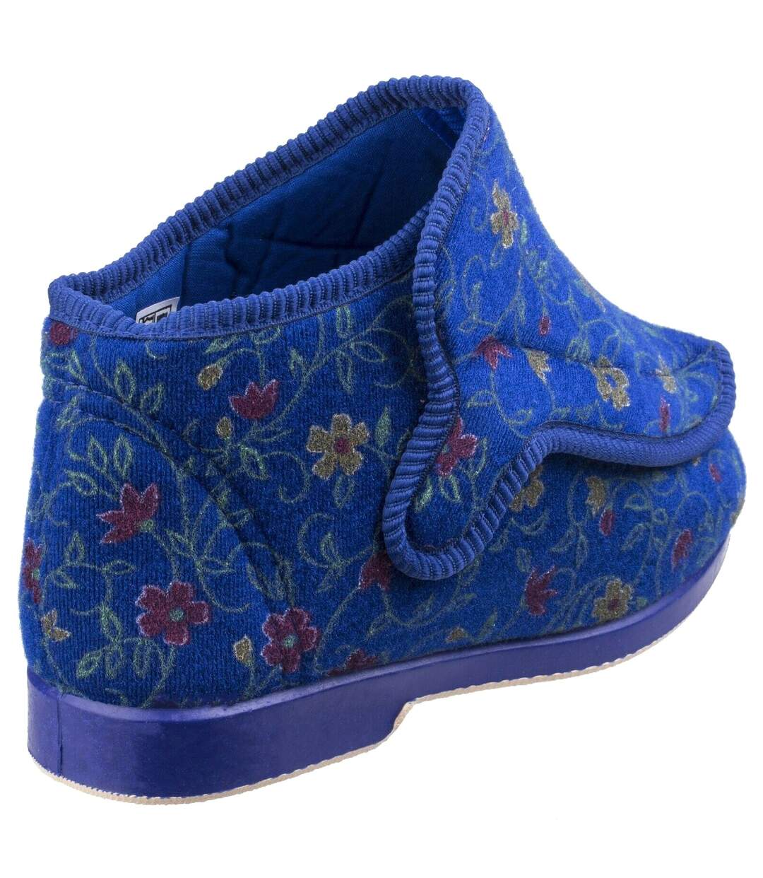 Rhona chaussons femme bleu GBS