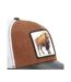 Casquette trucker avec filet souple en coton avec patch Bison Hatfield-3