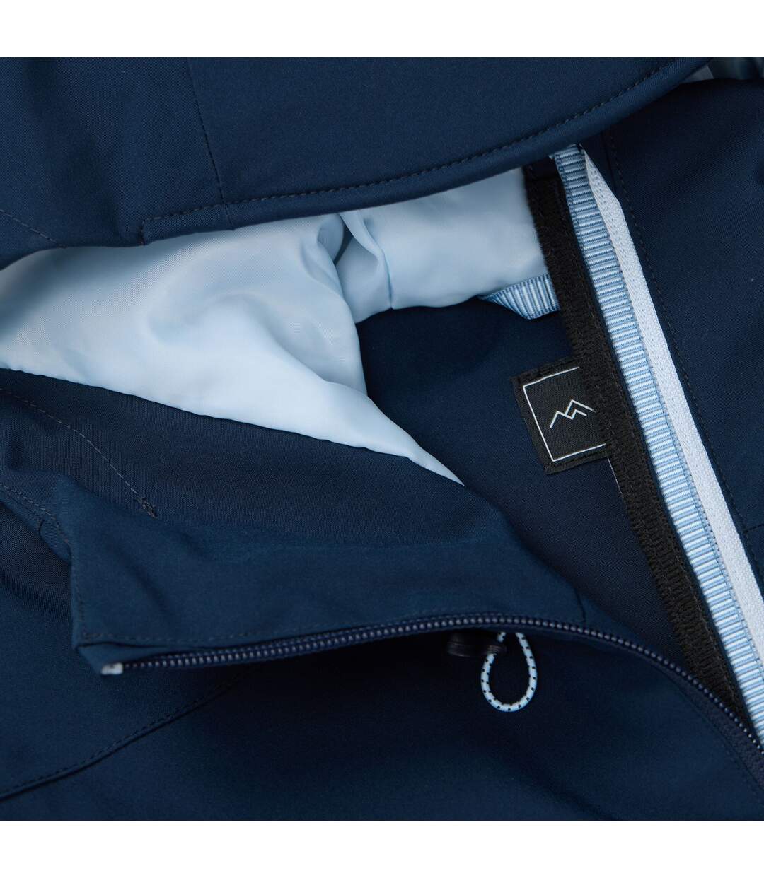 Doudoune Imperméable Et Extensible À Capuche Et Ourlets Ajustables Highton Femme Bleu Marine Bleu Ciel Regatta-4