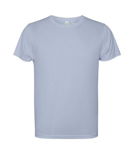 Mens Estoril Short-sleeved T-shirt Zen Blue Roly